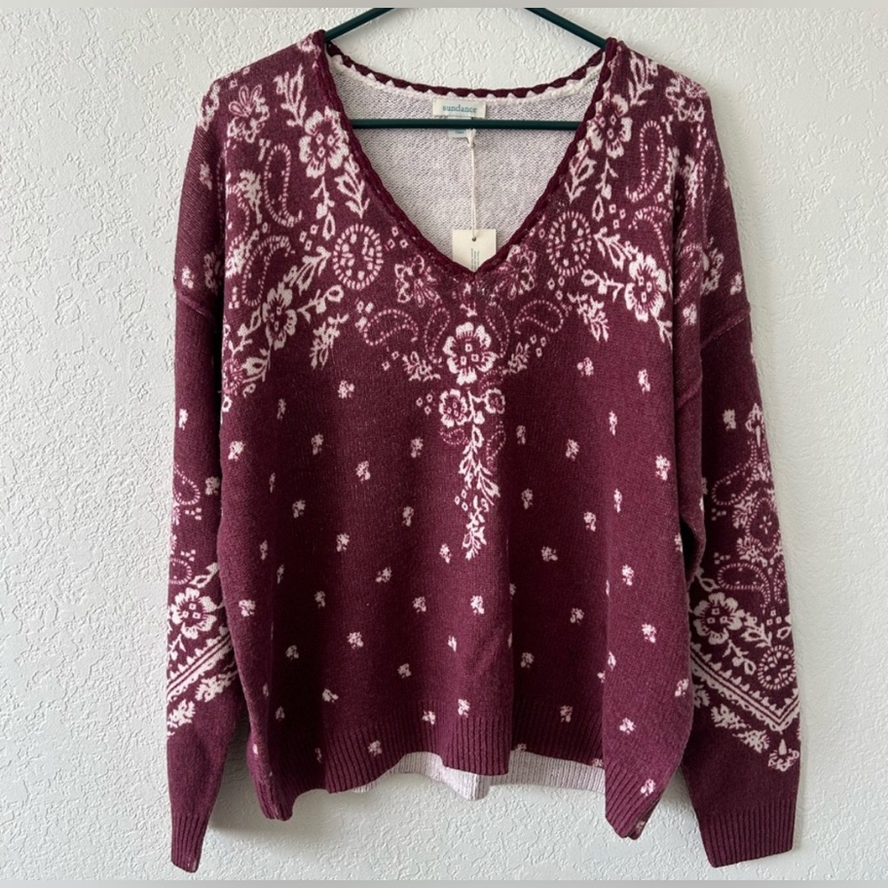 NWT Sundance Lisbet Banana Sweater